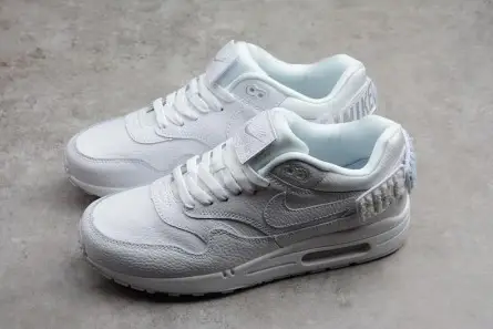 Sophisticated 1709 Nike Air Max 1-100 Triple White AQ7826-100 