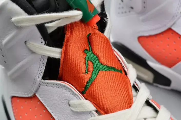 Sophisticated 4757 Jordan 6 Retro Gatorade Like Mike White 384664-145  ECA444