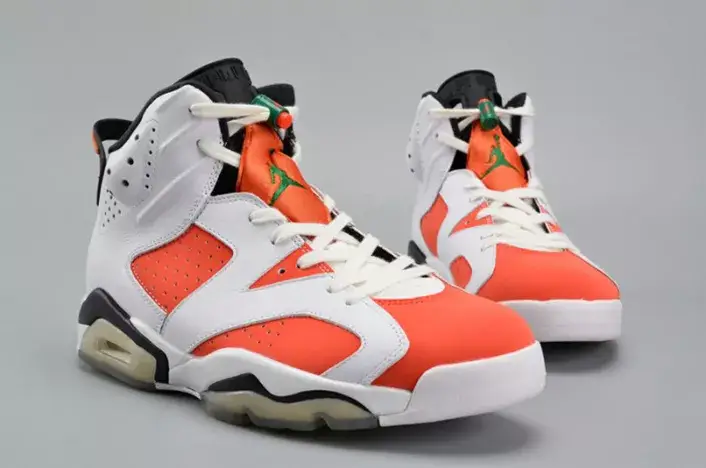 Sophisticated 4757 Jordan 6 Retro Gatorade Like Mike White 384664-145 