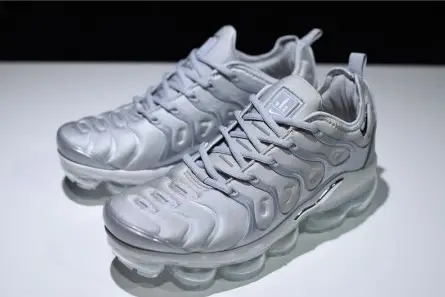 SportInspired 5651 Nike VaporMax Plus "Triple White" Pure Platinum mens  924453-100 