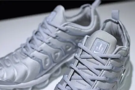 SportInspired 5651 Nike VaporMax Plus "Triple White" Pure Platinum mens  924453-100 
