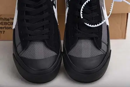 StreetReady 1866 Off-White Nike Blazer Black AA3832-001 