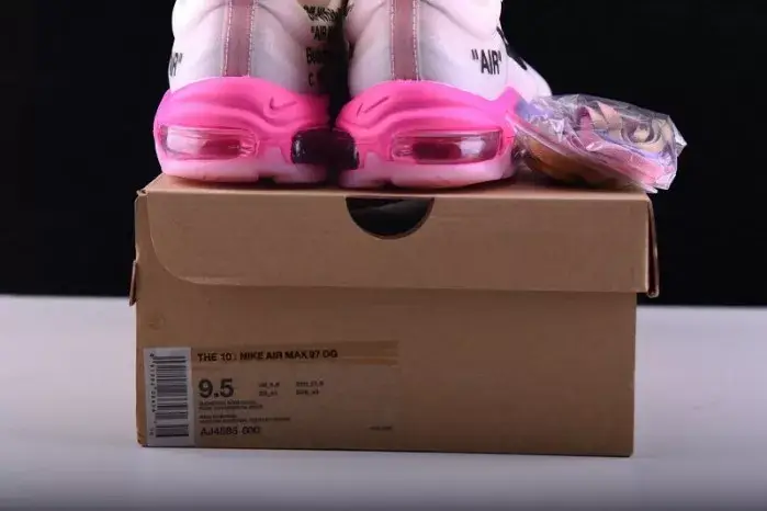 StreetReady 7072 Off-White Nike Air Max 97 Rose AJ4585-600 