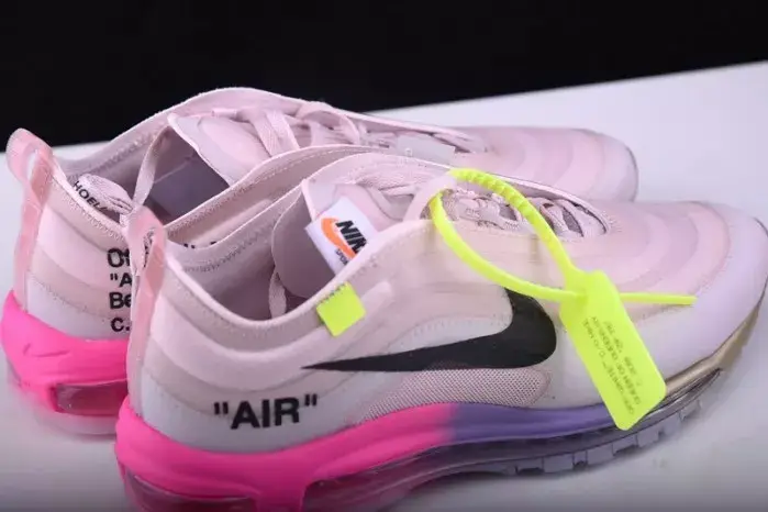 StreetReady 7072 Off-White Nike Air Max 97 Rose AJ4585-600 