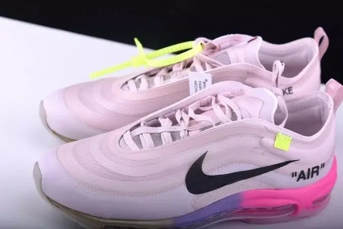 StreetReady 7072 Off-White Nike Air Max 97 Rose AJ4585-600 