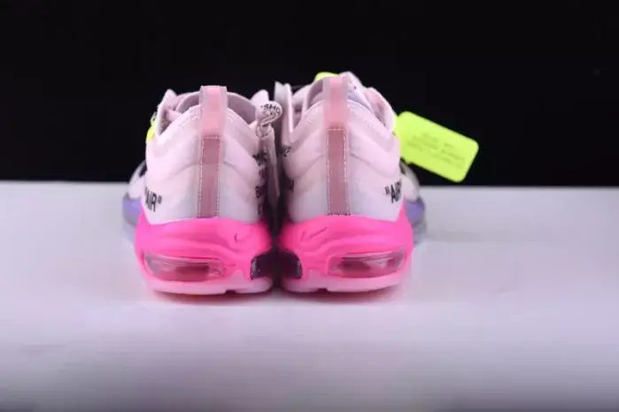 StreetReady 7072 Off-White Nike Air Max 97 Rose AJ4585-600 