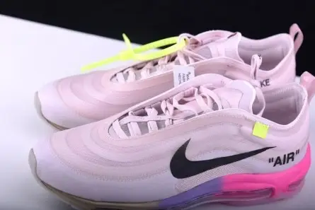 StreetReady 7072 Off-White Nike Air Max 97 Rose AJ4585-600 