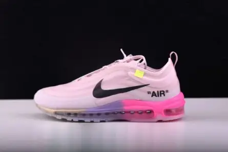 StreetReady 7072 Off-White Nike Air Max 97 Rose AJ4585-600 