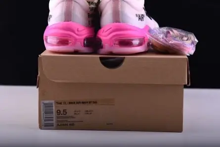 StreetReady 7072 Off-White Nike Air Max 97 Rose AJ4585-600 