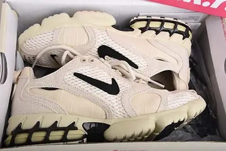 Stüssy x Nike Air Zoom Spiridon Caged CQ5486-200 Sophisticated 6416 