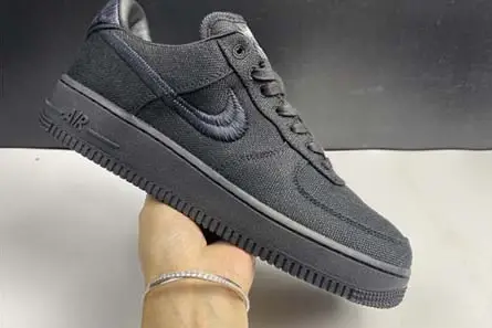 Stussy x Nike Air Force 1 Low “Black” CZ9084-001 Minimalist 6017 