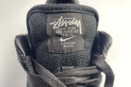 Stussy x Nike Air Force 1 Low “Black” CZ9084-001 Minimalist 6017 