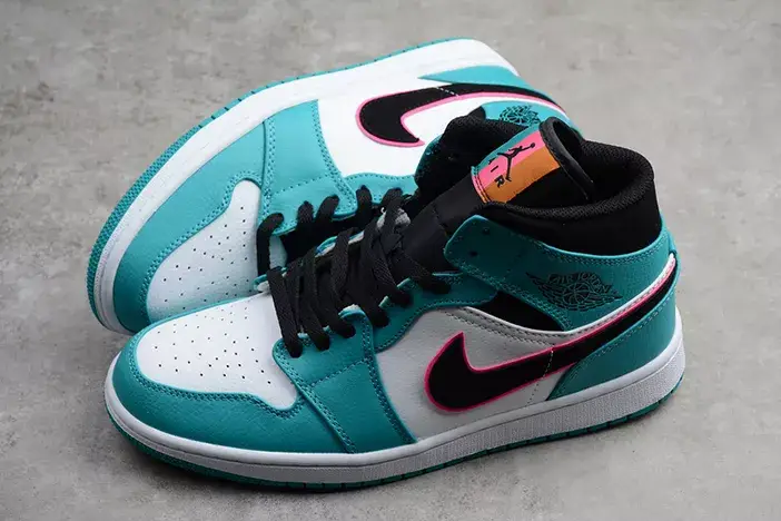 Stylish 3504 Air Jordan 1 Mid South Beach 852542-306 