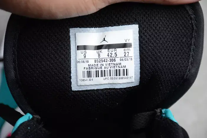 Stylish 3504 Air Jordan 1 Mid South Beach 852542-306 