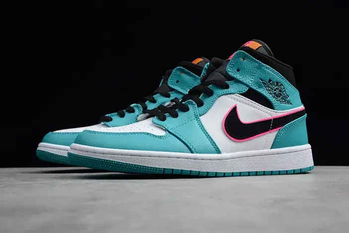 Stylish 3504 Air Jordan 1 Mid South Beach 852542-306 