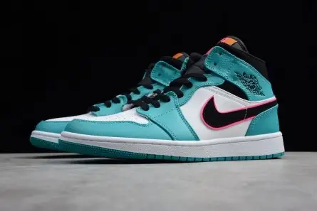Stylish 3504 Air Jordan 1 Mid South Beach 852542-306 