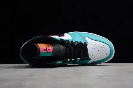 Stylish 3504 Air Jordan 1 Mid South Beach 852542-306 