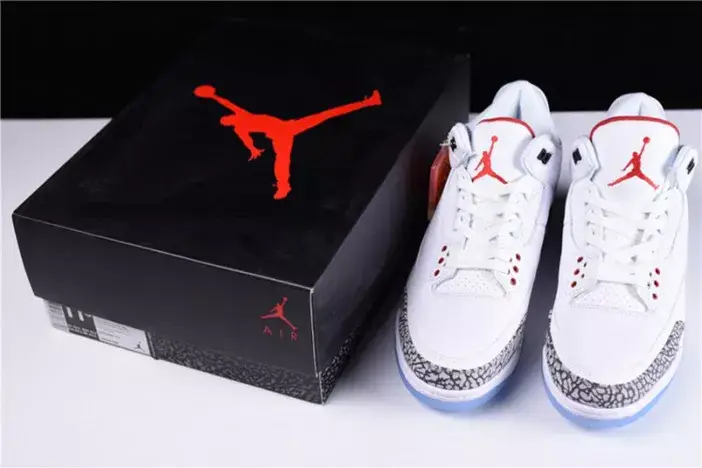 Stylish 5977 AIR JORDAN 3 RETRO NRG "FREE THROW LINE" white mens 923096-101 