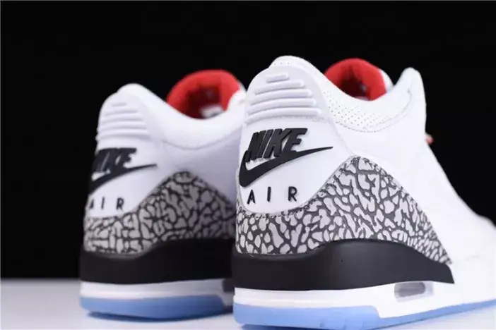 Stylish 5977 AIR JORDAN 3 RETRO NRG "FREE THROW LINE" white mens 923096-101 