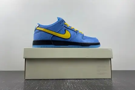 The Powerpuff Girls x Nike SB Dunk Low “Bubbles” FZ8320-400 Sleek 5503 