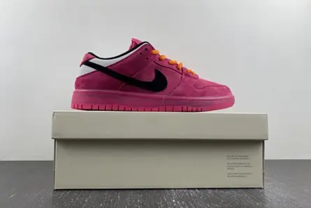 The Powerpuff Girls x Nike SB Dunk Low “Buttercup”  FZ8319-600 Vibrant 5557 