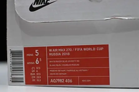 Timeless 3676 Nike Air Max 270 FIFA World Cup Russia 2018 AQ7982 406 