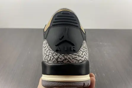 TopPick 4493 Air Jordan 3 WMNS “Black Gold” CK9246-067 