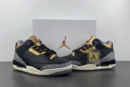 TopPick 4493 Air Jordan 3 WMNS “Black Gold” CK9246-067  EBED244
