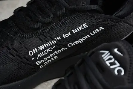 TopPick 5840 Off-White X Nike Air Max 270 'Black' AA8058-001 