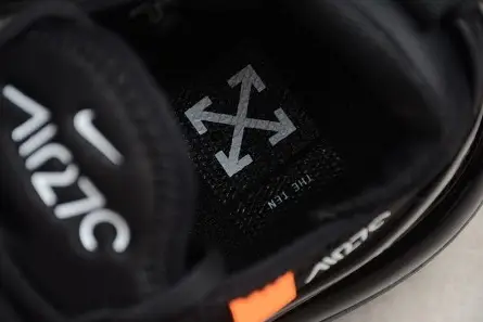 TopPick 5840 Off-White X Nike Air Max 270 'Black' AA8058-001 