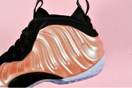 TopPick 613 NIKE AIR FOAMPOSITE ONE "RUST PINK" white  black 314966-602 