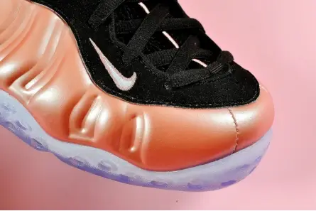 TopPick 613 NIKE AIR FOAMPOSITE ONE "RUST PINK" white  black 314966-602 