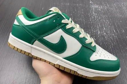 TopPick 8462 Nike Dunk Low Malachite University Gold (Women's)  FB7173-131 