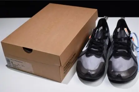 TopPick 8596 Off-White Nike Zoom Fly Black AJ4588-001 