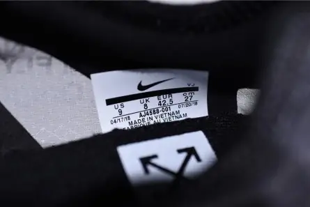 TopPick 8596 Off-White Nike Zoom Fly Black AJ4588-001 