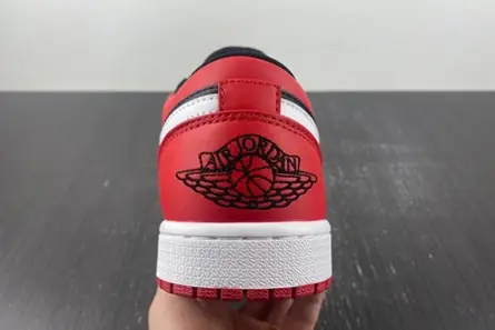 TopPick 8974 Air Jordan 1 Low “Alternate Bred Toe” 553558-066  CAB477