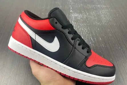 TopPick 8974 Air Jordan 1 Low “Alternate Bred Toe” 553558-066 