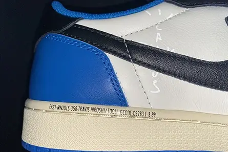 Travis Scott x Fragment x Air Jordan 1 Low OG DM7866-140 Modern 1847 