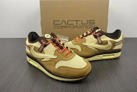 Travis Scott x Nike Air Max 1 Colorway Has Surfaced DO9392-701 Comfortable 7033 