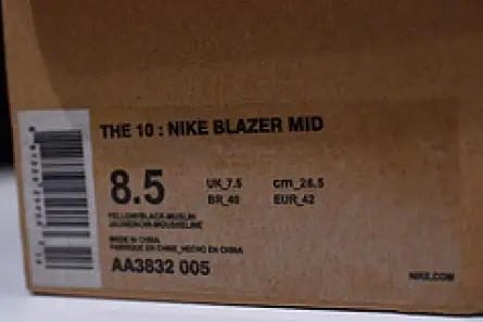 Trendsetting 3732 OFF-WHITE x Nike Blazer MID AA3832 005 