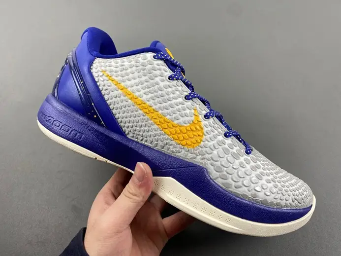 Trendsetting 8891 Nike Kobe 6 Lakers Home  429659-104 