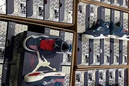 Trendsetting 9985 Air Jordan 4 SE “Sashiko” CW0898-400 