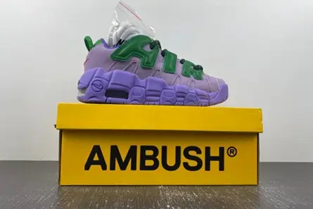 Trendy 337 Nike Air More Uptempo Low AMBUSH Lilac  FB1299-500 