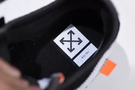 Trendy 3844 Off-White Nike Air Force 1 Black AO4606-001 