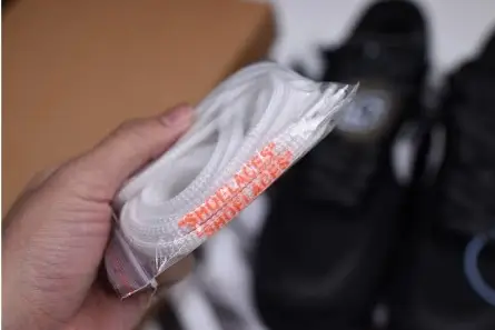 Trendy 3844 Off-White Nike Air Force 1 Black AO4606-001 