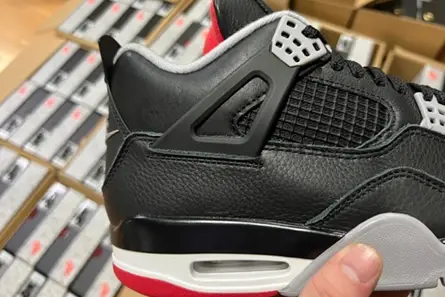Trendy 408 Jordan 4 Retro Bred Reimagined  FV5029-006 