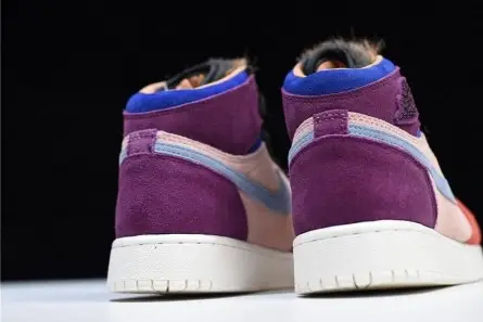 Trendy 5854 Aleali May Air Jordan 1 Viotech Fur Tongues BV2613-600 