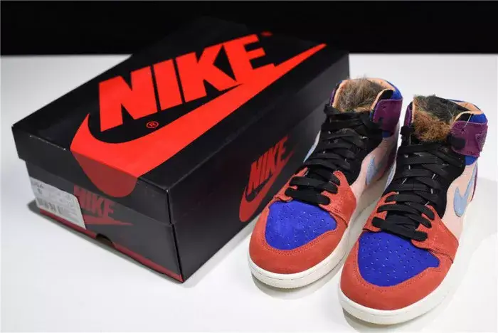 Trendy 5854 Aleali May Air Jordan 1 Viotech Fur Tongues BV2613-600 
