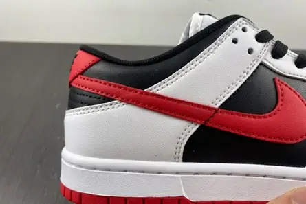 Unique 135 Nike Dunk Low Retro White Black University Red  FD9762-061 