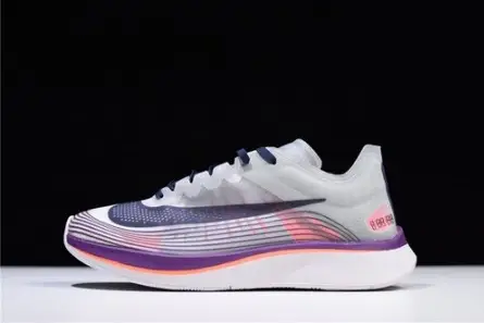 Unique 1418 Nike mens Lab Zoom Fly SP grey purple orange  AA3172-500 